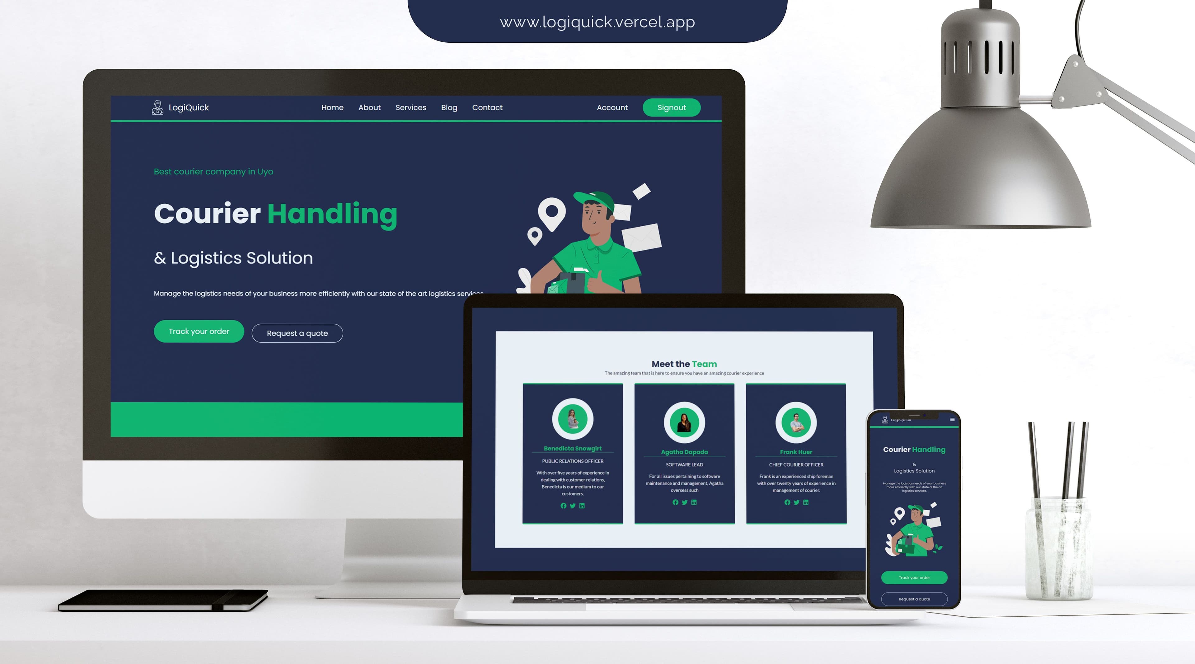 Benefits of a courier management website